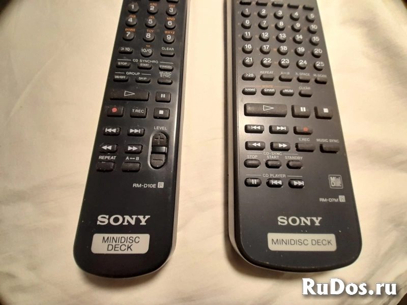 ⁣Пульты SONY  для  минидисковых  дек изображение 3