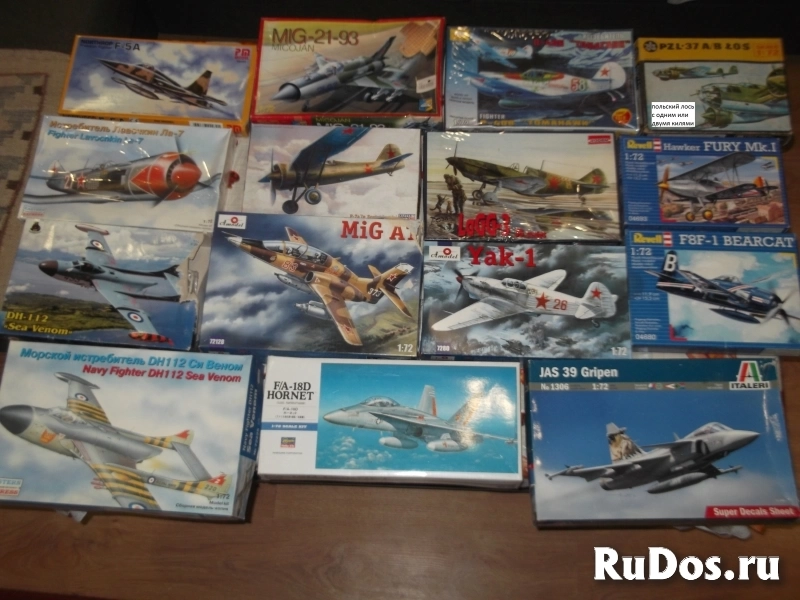 Продам сборные модели самолетов изображение 3