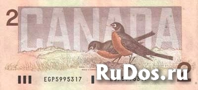 Банкнота 2 доллара. Канада. фотка