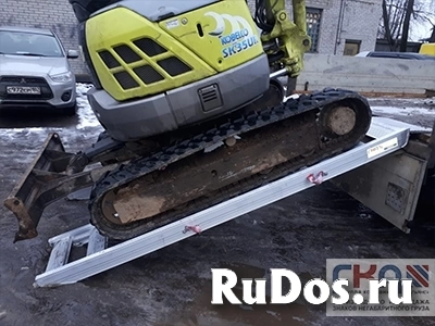 Аппарели для миниэкскаватора до 5800 кг изображение 4