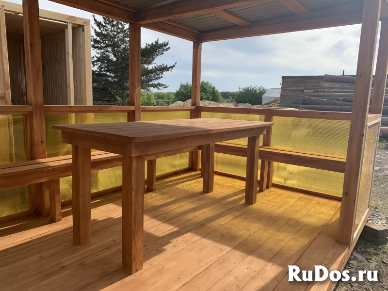 Теневой навес - беседка 2.5 на 5 м изображение 3