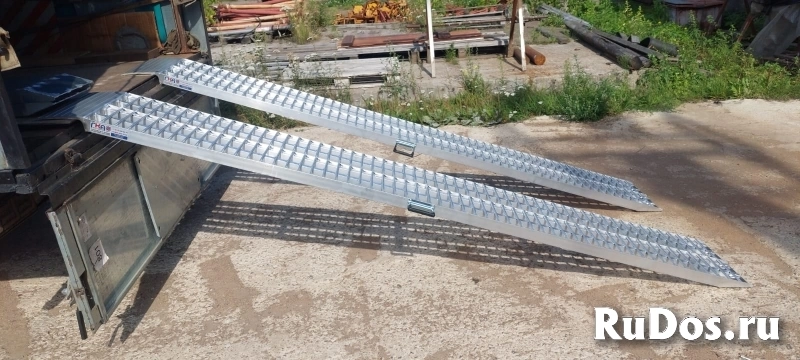 Аппарели алюминиевые для техники на колесном и гусеничном ходу изображение 4