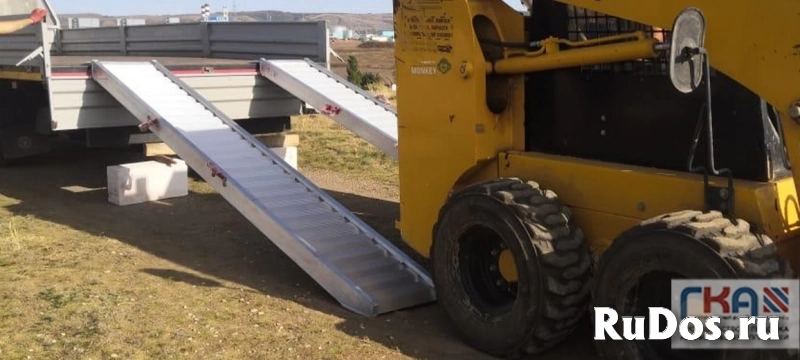 Сходни алюминиевые для погрузки техники в грузовик в Челябинске фотка