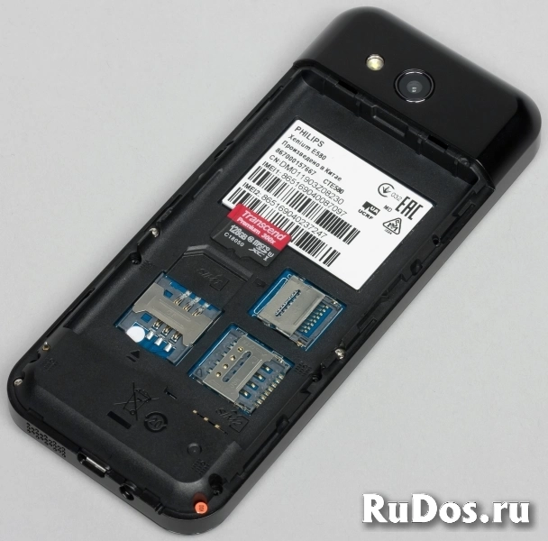 Новый Philips Xenium E580 Black изображение 4