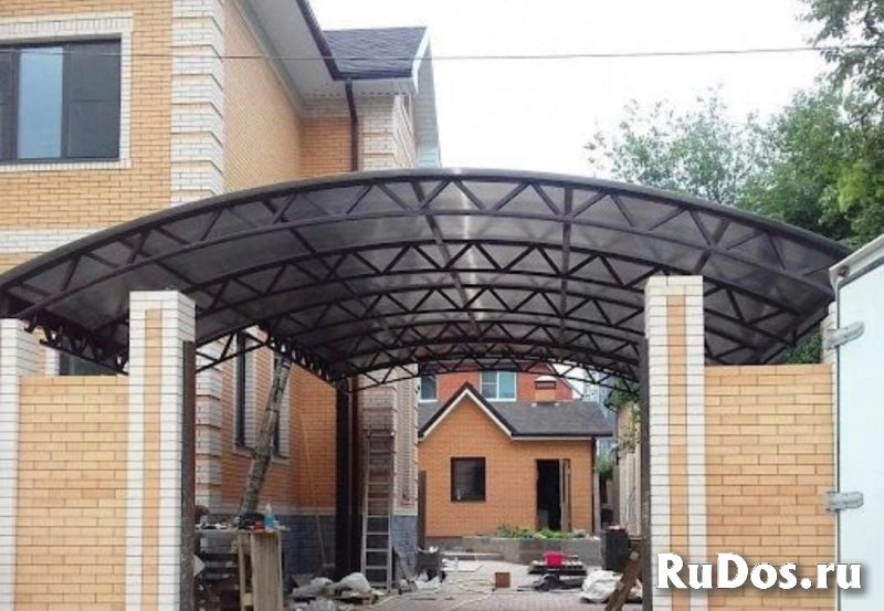 Изготавливаем навесы, козырьки, заборы, ворота изображение 5