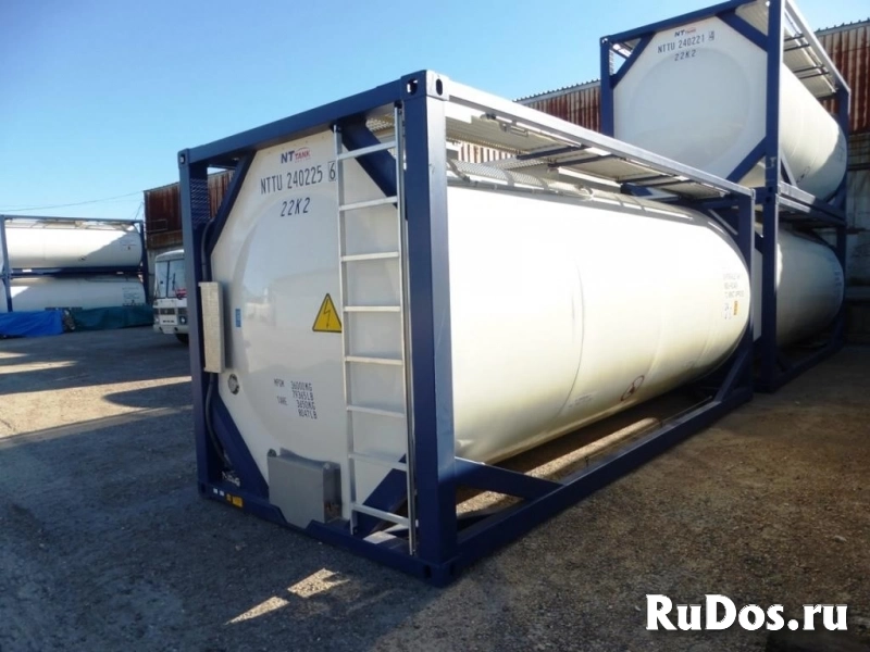 Танк-контейнер тип Т11 объём 24м3 для перевозки компонентов эмульсионных взрывчатых веществ, новый изображение 9