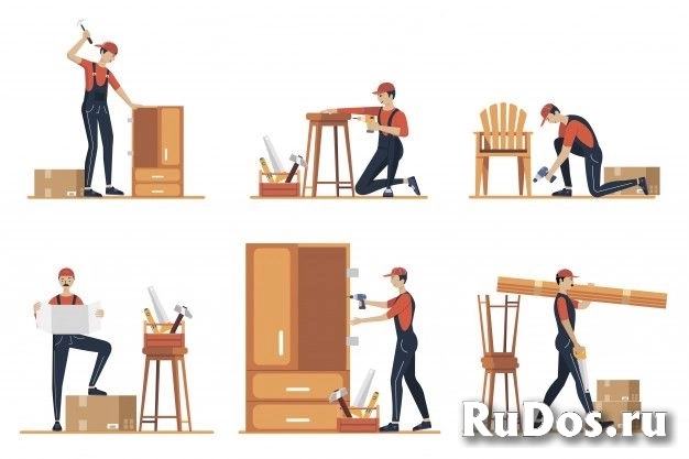 Сборка и разборка мебели фото