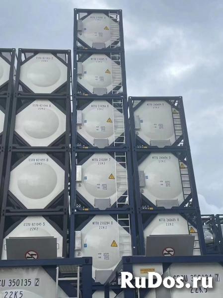 Танк-контейнер тип Т11 объём 25м3 для перевозки щелочных элементов, новый. изображение 8