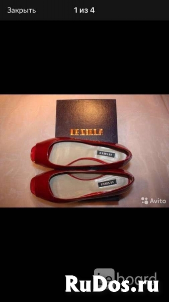 Балетки новые lesilla италия 39 размер красные лак кожа лаковая к изображение 11