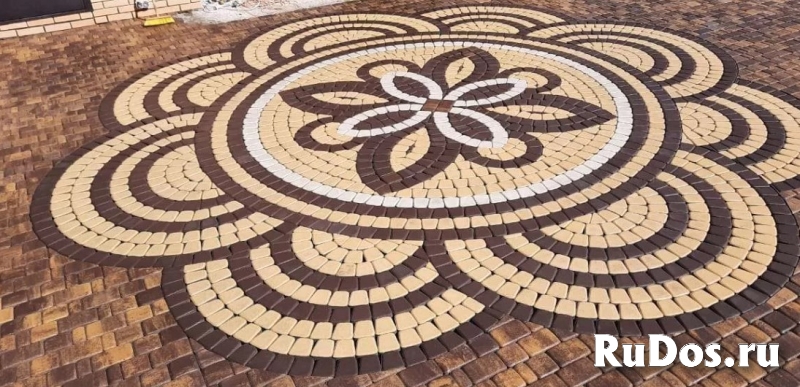 Укладка тротуарной плитки изображение 8
