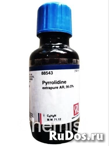 Пирролидин (C4H9N) Pyrrolidine (PRD) изображение 4
