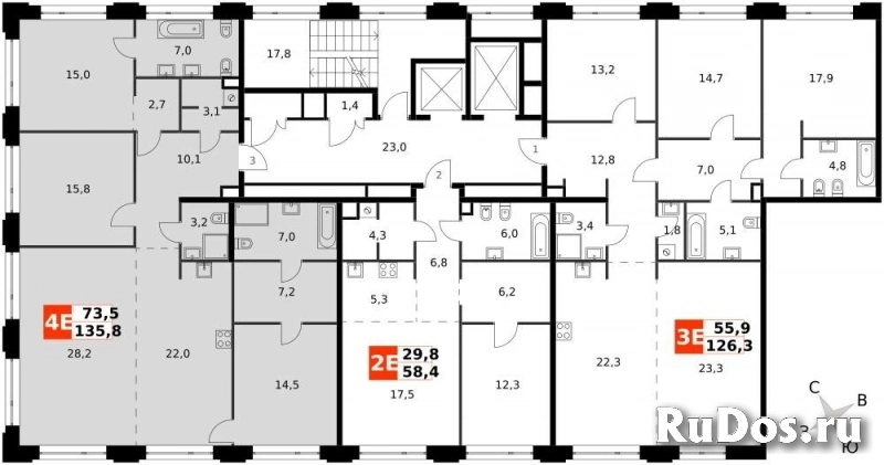 Продам 4 комнатную квартиру 135.8 м2 изображение 4