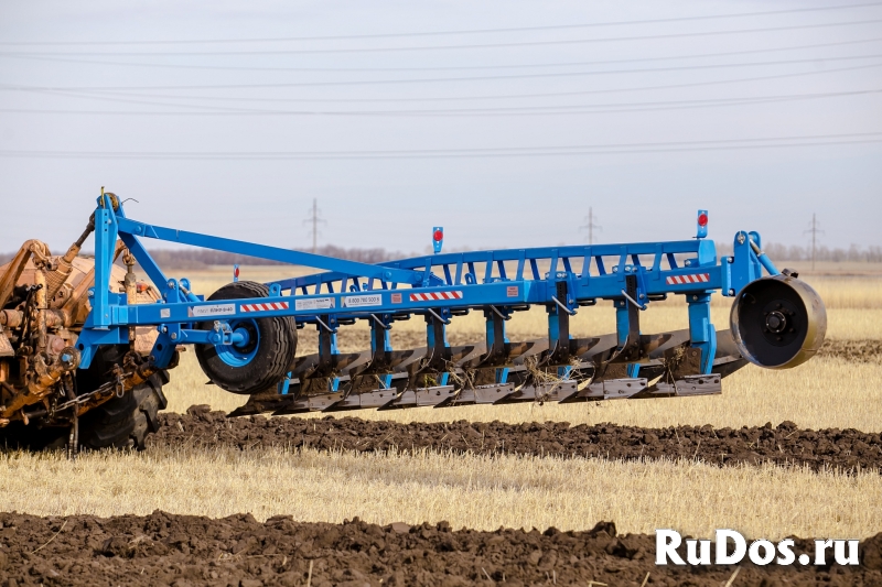 ПЛУГ ЛЕМЕШНЫЙ НАВЕСНОЙ ВОСЬМИКОРПУСНЫЙ FINIST ПЛНУ-8-40 фото