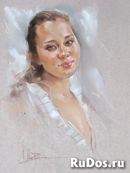 Портреты пастелью на заказ изображение 3