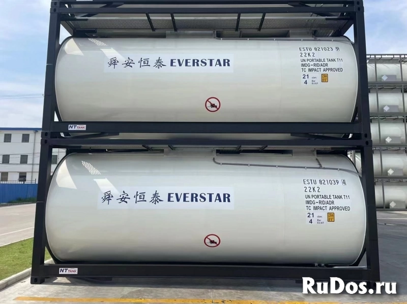 Танк-контейнер тип Т11 объём 21м3 для перевозки спиртосодержащей продукции, новый изображение 9