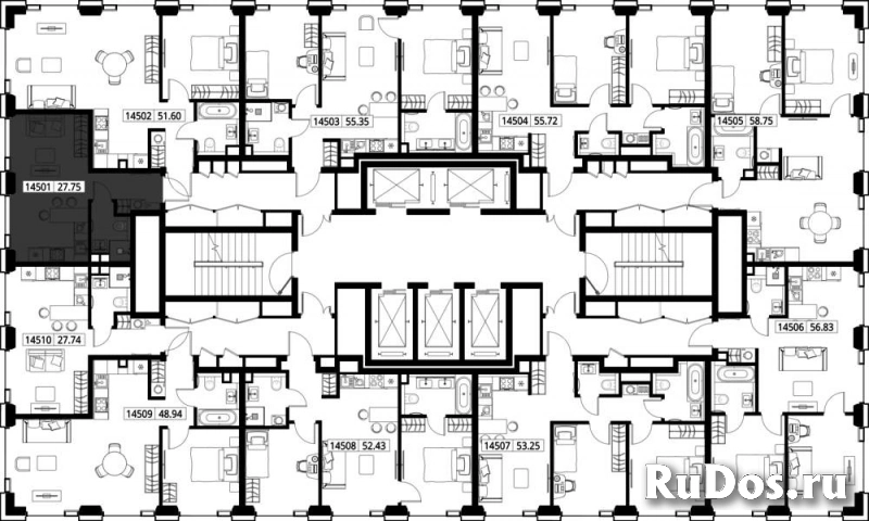 Продам 1 комнатную квартиру 27.75 м2 изображение 3