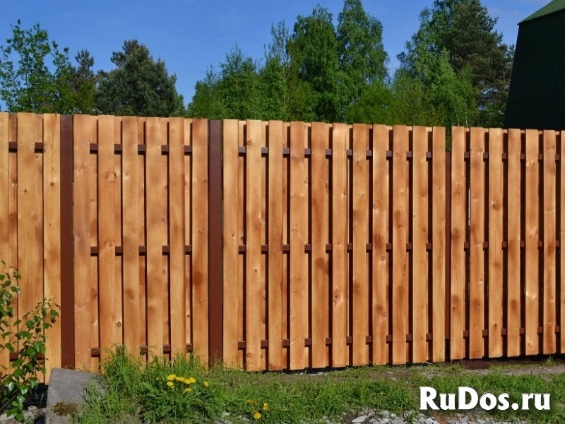 Монтаж заборов любой сложности из различных материалов. изображение 8