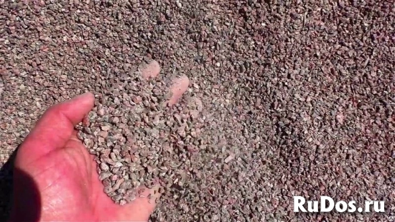 Розовый гранитный отсев 0–5 мм с доставкой изображение 6