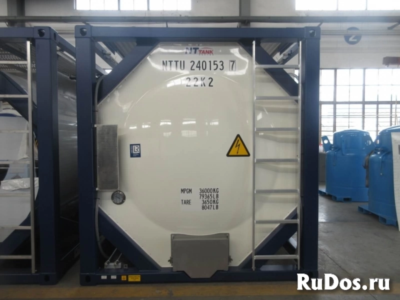 Танк-контейнер тип Т11 объём 24м3 для перевозки кислоты, новый. фотка