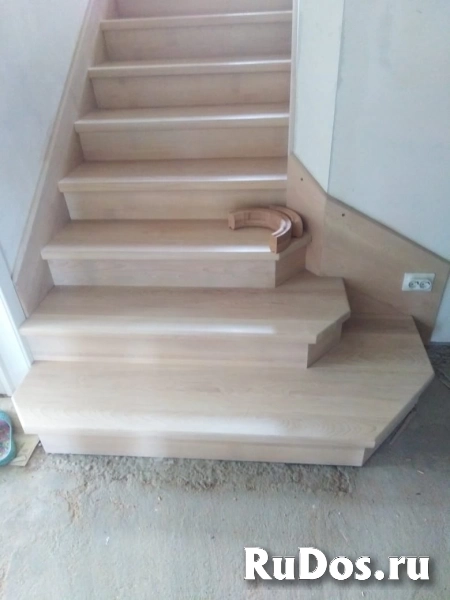 Деревянные лестницы для дома изображение 7