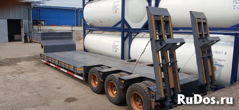 Полуприцеп-трал с трапами TONGYADA CTY9603TDPS негабарит с понижением, 3-оси, новый. изображение 8