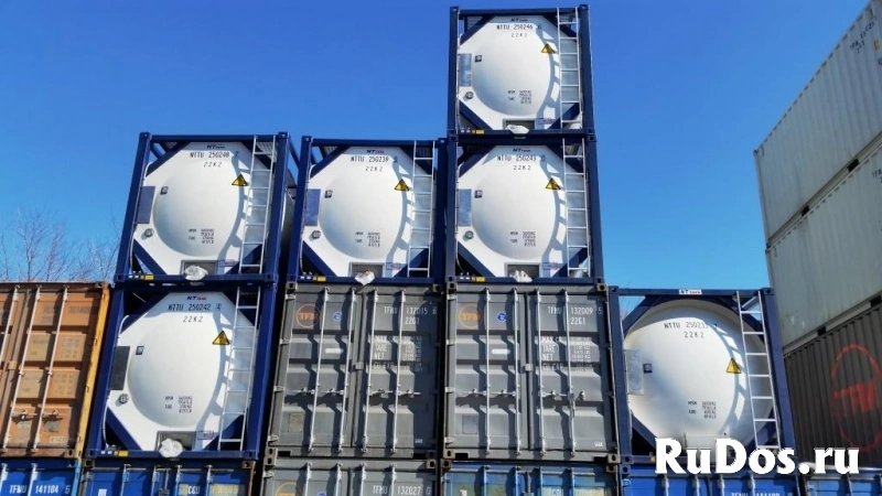 Танк-контейнер тип Т11 объём 21м3 для перевозки нефтехимической продукции, новый. изображение 4