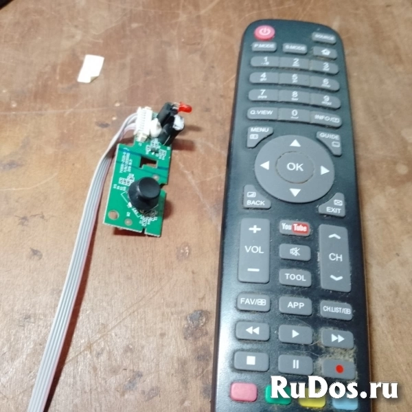 Комплектующие с телевизора HAIER LE43K6000SF с поврежденной матри фотка