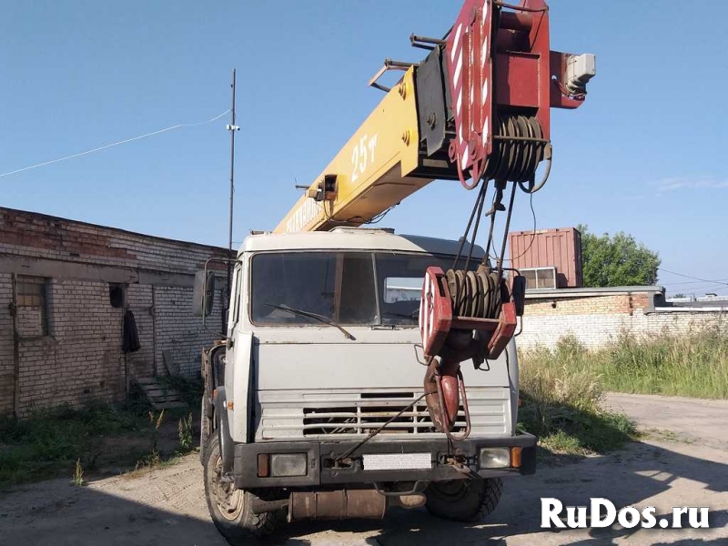 Автокран Галичанин 25 т / Камаз, 2002 г, 9000 м/ч изображение 5