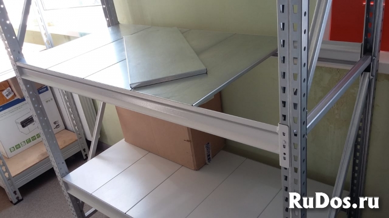 Стеллаж складской среднегрузовой металлический SFM фотка