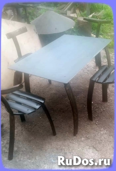 Обеденная группа, стол и стулья "Authors product" изображение 5