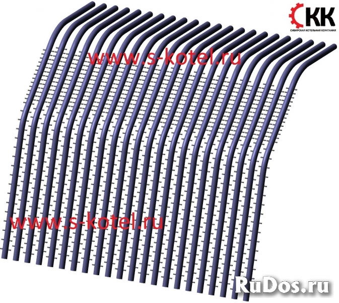Ошипованные трубы для котлов с топкой системы Поме изображение 3