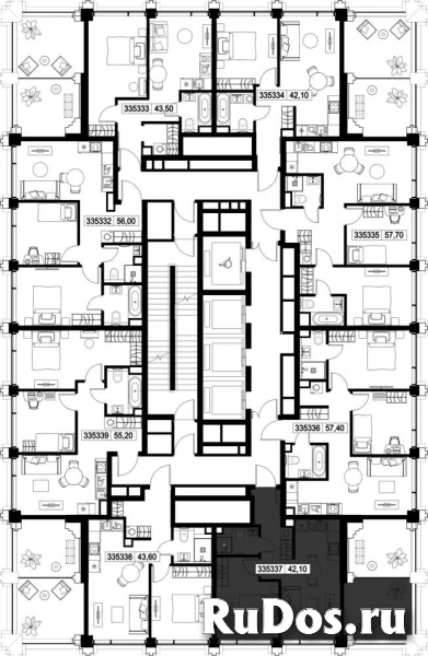 Продам 1 комнатную квартиру 42.1 м2 изображение 3