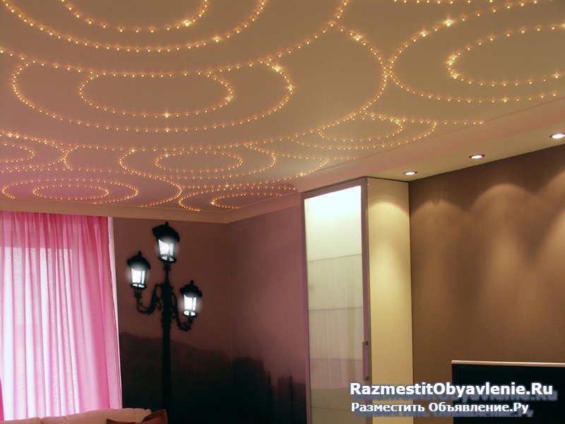 Натяжные потолки в Щёкино.Монтаж. изображение 3