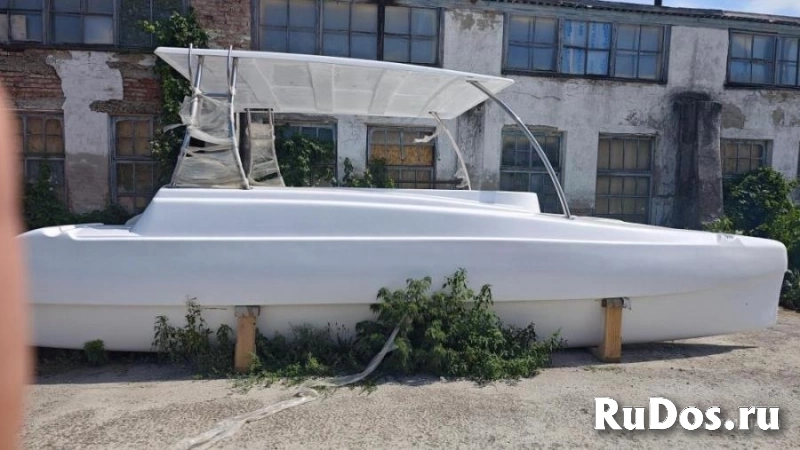 Катамаран белый Кайман-800, новый В наличии изображение 5