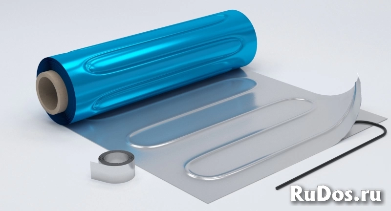 Теплый пол (нагревательный мат) на фольге фото