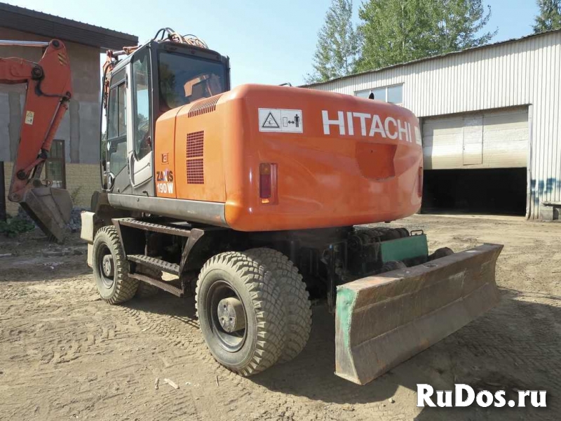 Колесник Hitachi 190, 2009 г, 20 т, 2 ковша, доп. линии изображение 3
