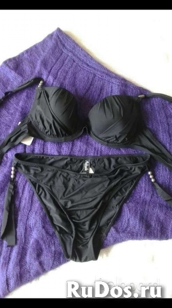 Купальник раздельный новый aubade франция 46 м размер черный чашк фото