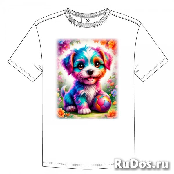 Эксклюзивная печать принтов на футболках Futbitex Evolution изображение 6