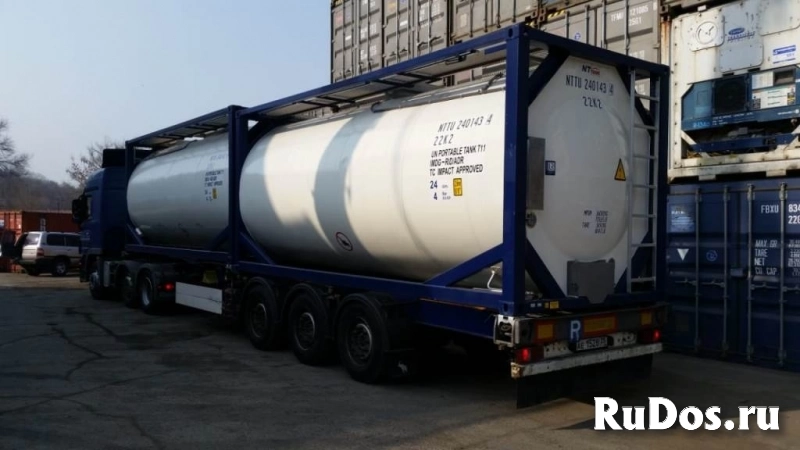 Танк-контейнер тип Т11 объём 24м3 для перевозки солевых растворов, новый. изображение 8