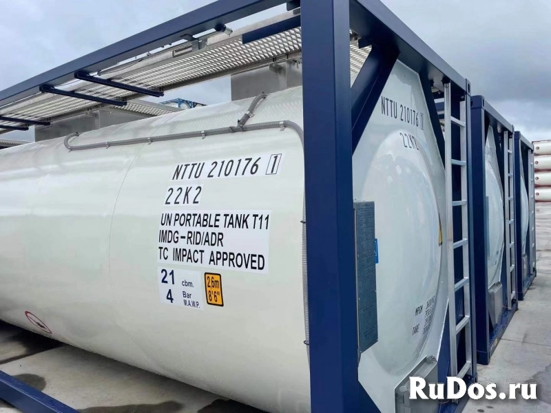 Танк-контейнер тип Т11 объём 21м3 для перевозки нефтепродуктов, новый изображение 4