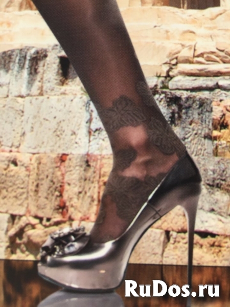 Колготки новые charmante италия 42 44 46 s м 40 den графит с рису изображение 5