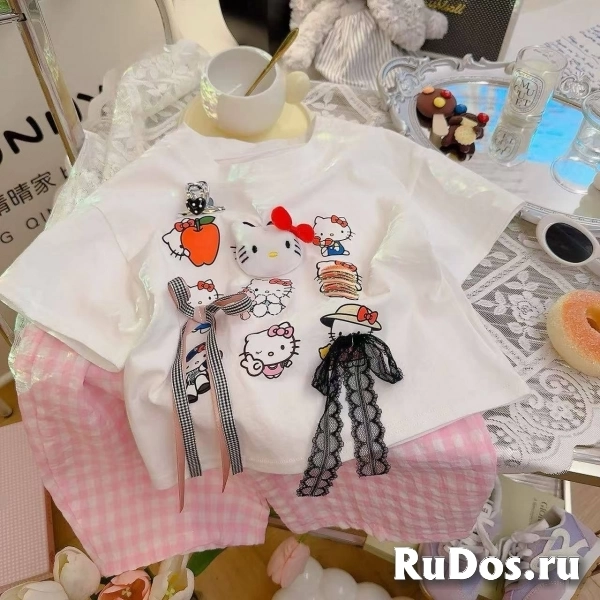 2025 Hello Kitty аниме Kawaii Sanrio Ins изображение 3