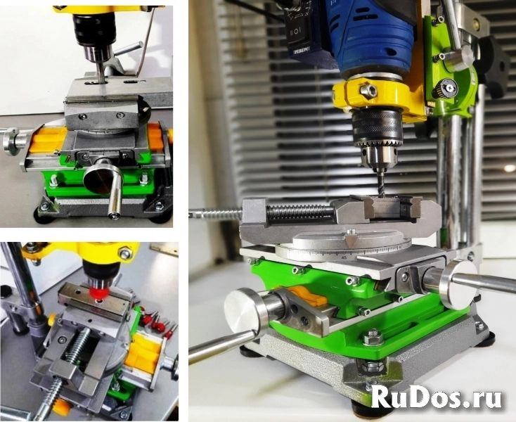 Настольный фрезерно-сверлильный станок для дома и дачи. изображение 5