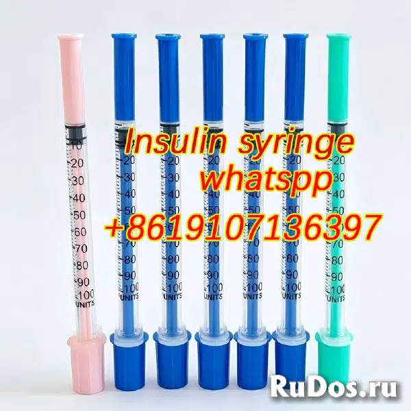 purple Insulin Syringe customized make 0.5ml фотка