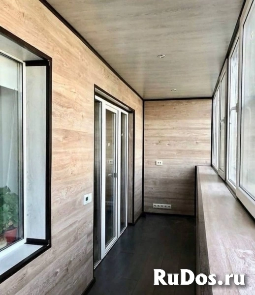 Балконы под ключ, остекление, утепление, отделка изображение 5