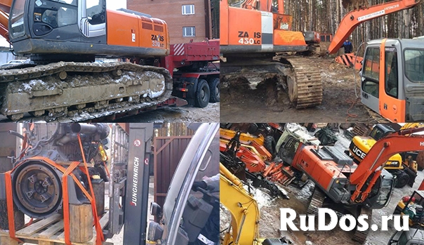 Hitachi zx200, zx210 zx230 запчасти оригинал бу, новые изображение 5