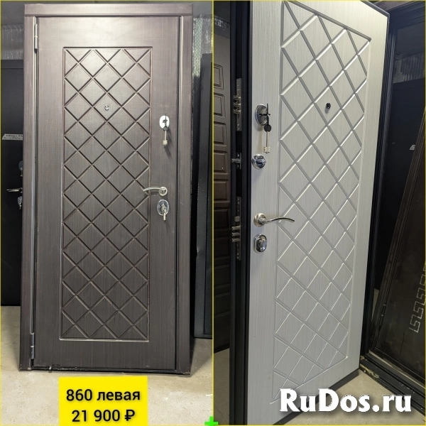 Металлическая входная дверь новая. Доставка/установка отдельно фото