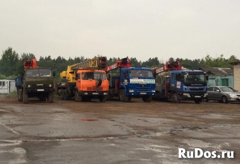 Грузоперевозки: автокраны, автоманипуляторы, автовышки фото