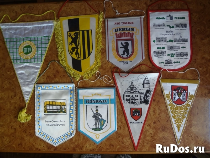 Вымпелы и флаги СССР и ГДР изображение 5