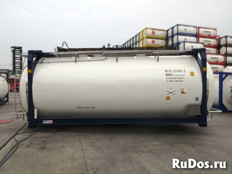 Контейнер-цистерна модели UN Т11 32К SWAP с утеплителем и пароподогревом изображение 6